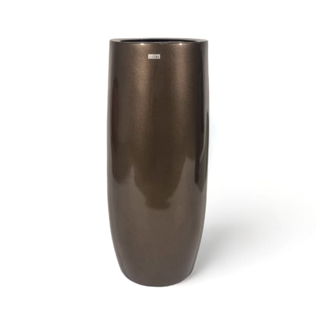 Vaso decorativo para plantas em fibra de vidro - Sala, Casa, Varanda, Jardim 72cm altura Ametista