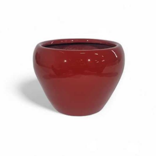 Vaso decorativo para mesa 21cm Onix P em fibra de vidro