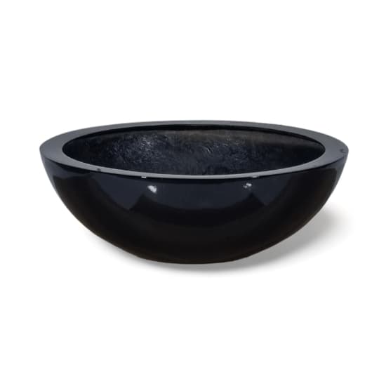 Decoração casa vaso para casa e jardim em Fibra de Vidro 58cm Bacia Fiorita M