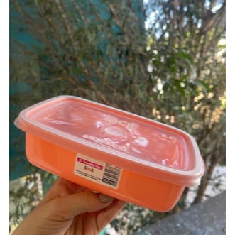 POTE PLASTICO RETANGULAR SANREMO 785ML  LT SR10/35