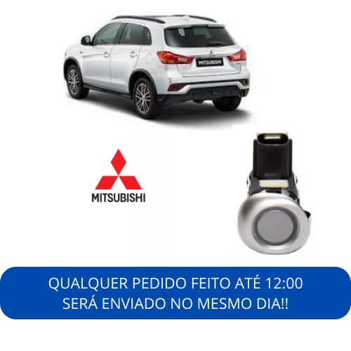 Sensor Re Estacionamento Central Mitsubishi Asx Mod Original 8651A056