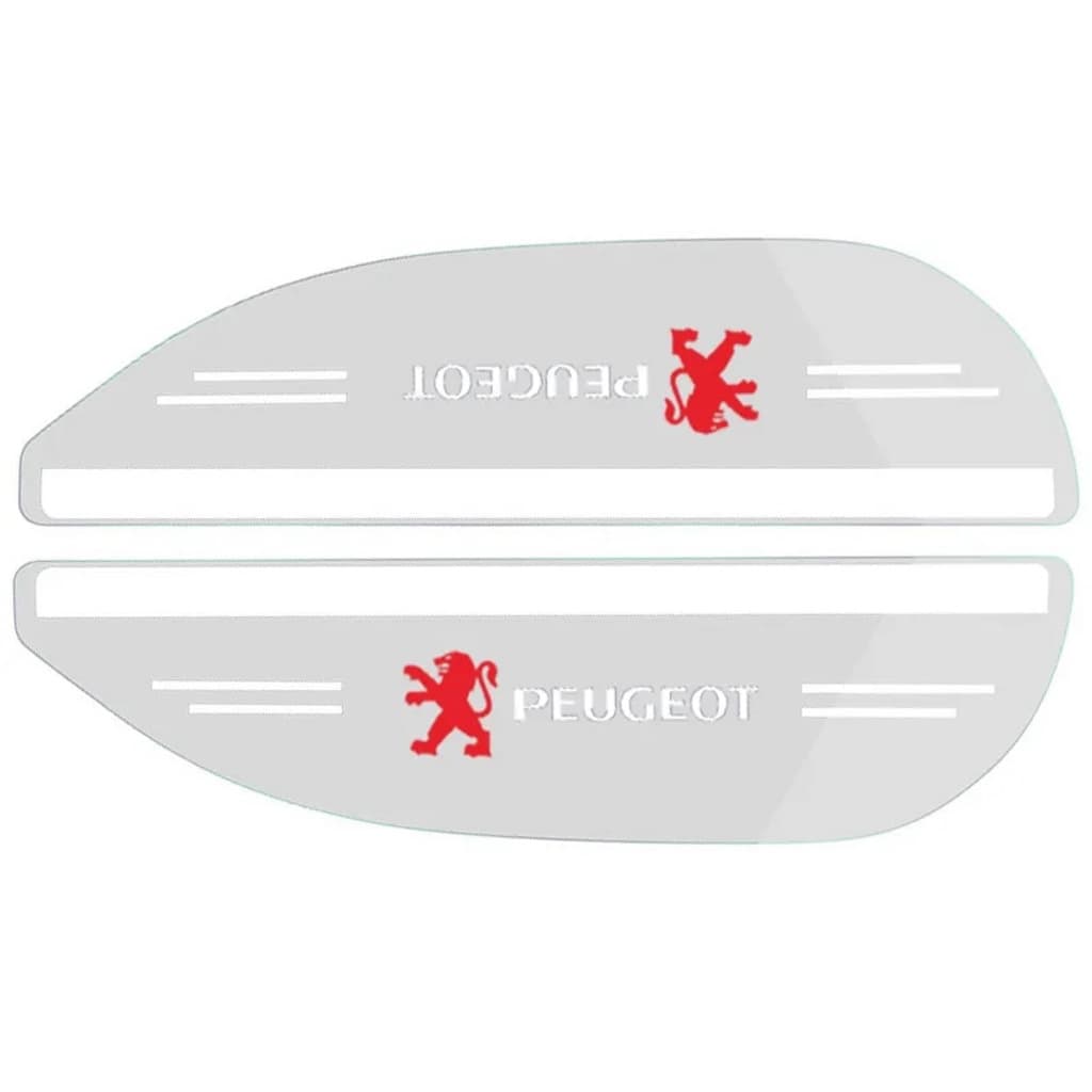 Calha de Chuva do Retrovisor  Compativel com Peugeot 206 207 208 307 308 408 508 2008 3008 5008
