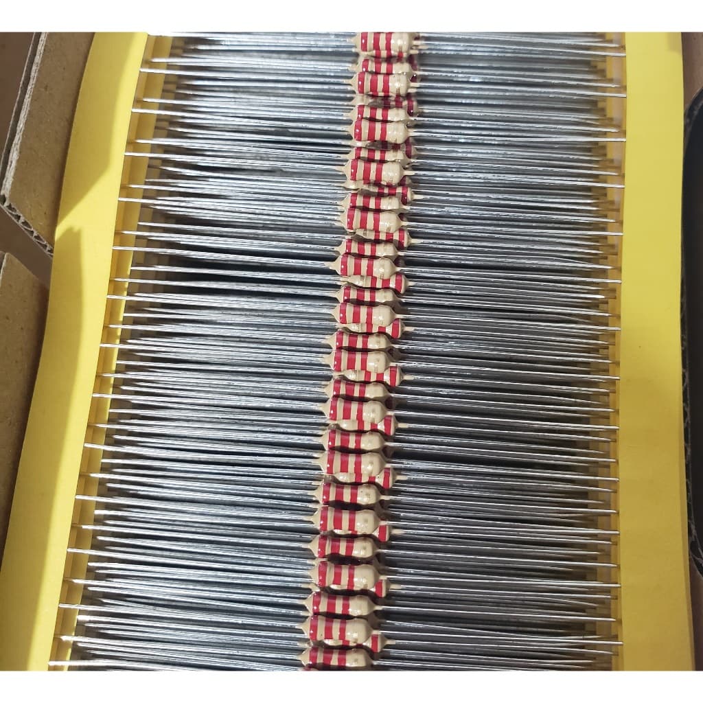 KIT 100 RESISTOR CR25 2K2 1/4W 5%