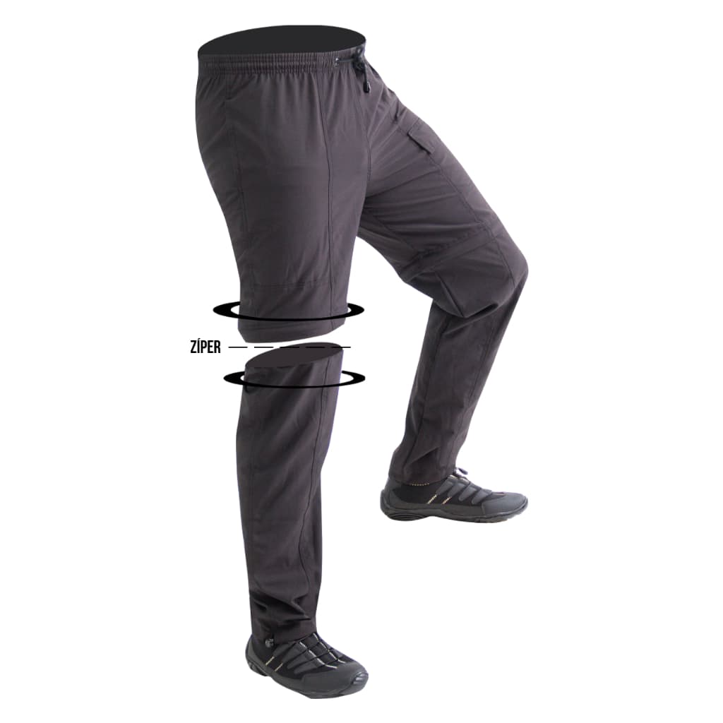 Calça Vira Bermuda Hidronatic Pesca Trilha Aventura Elastano no Tecido Proteção Solar 50+