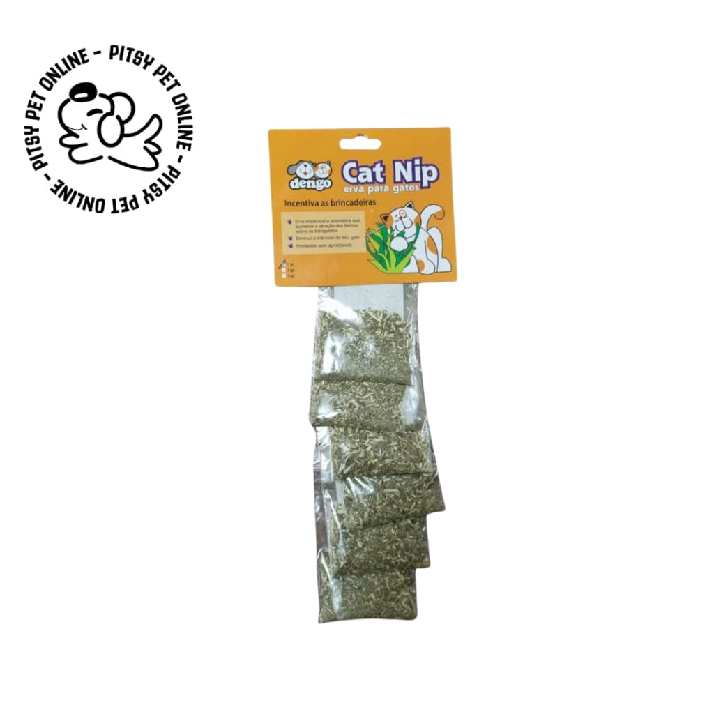Catnip 6 un - Erva Gateira- Erva interativa para gatos