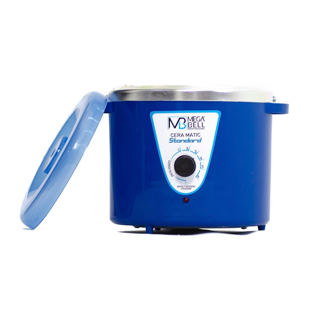 Panela Termocera para depilação Standard 700g Bivolt Sem Refil Corpo Azul (7122 MB)