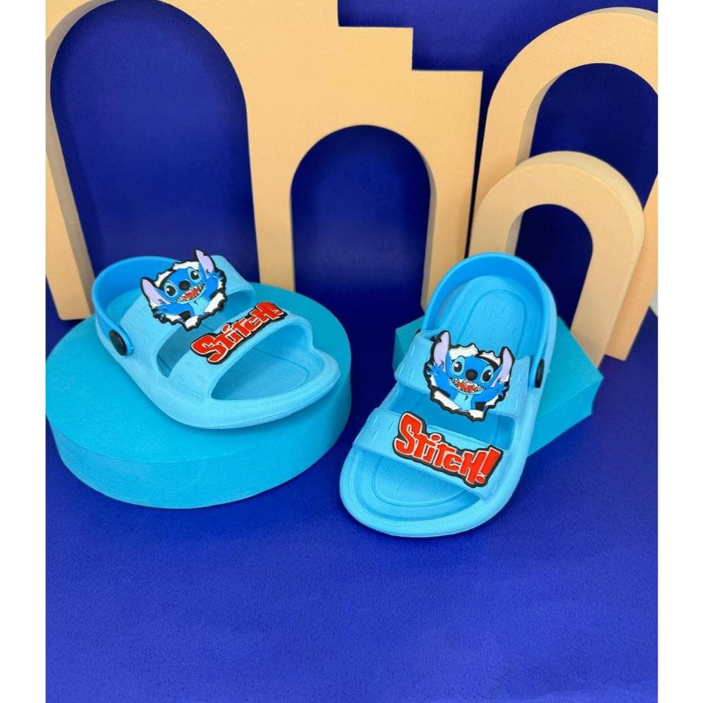 Chinelo Papete Infantil Baby Stitch Antiderrapante
