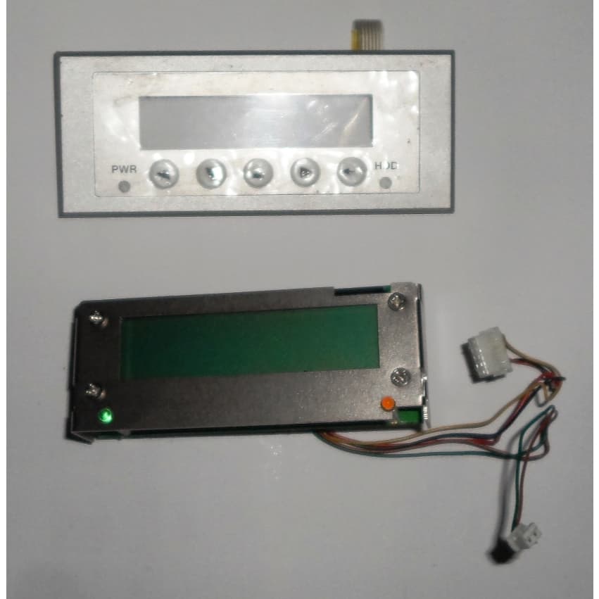Display + Painel Servidor Advantech - FWA-4008 / FWA-3180 - FWA-LCM 19C2314031  + Ci Pic16f873a-i/so Smd