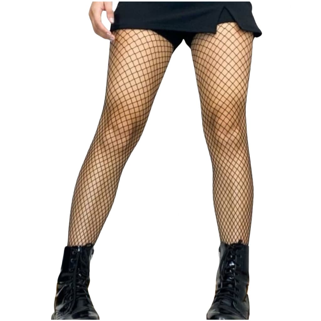 Meia Calça Arrastão Grossa Resistente Qualidade Premium Feminina Moda Inverno Estilosa Promoção