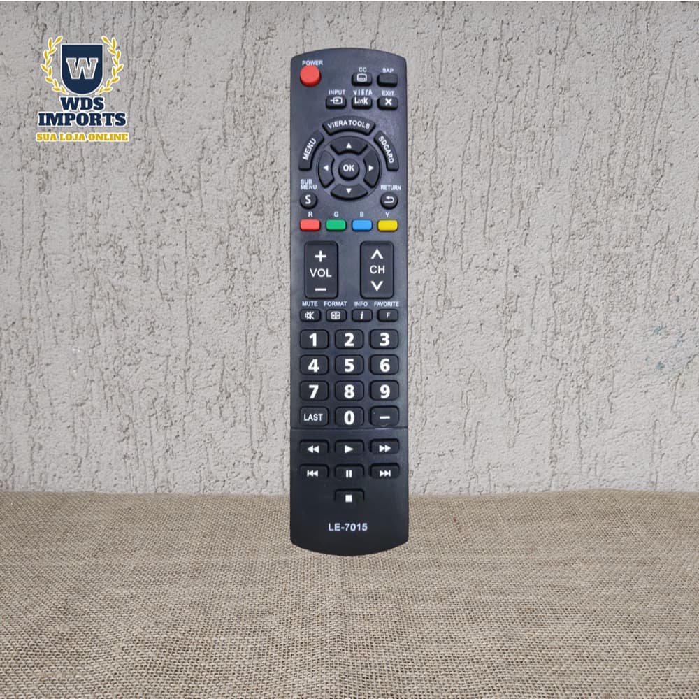 Controle Remoto Compatível TV Panasonic - Vários Modelos