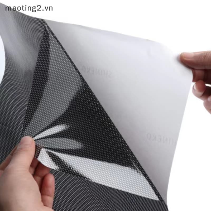 Kit Pára-sol universal em PVC para janela de carro, adesivo, película de proteção UV--1752
