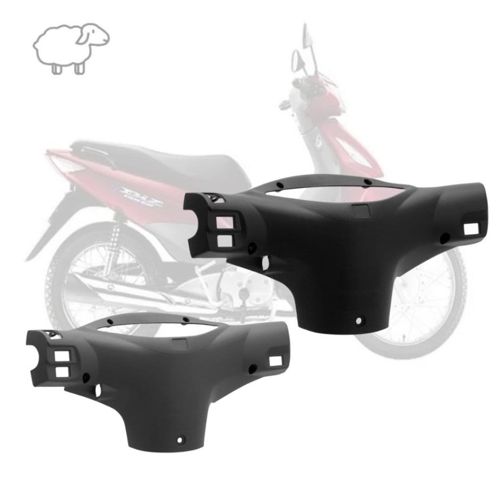 Capa do Painel Moto Honda Biz + 125 2006 2007 2008 2009 2010 KS ES Original Pro Tork