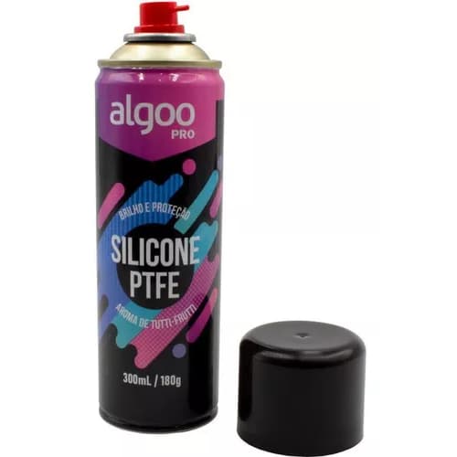 Algoo Pro Proteção Brilho Silicone Ptfe Spray 300ml P/bike