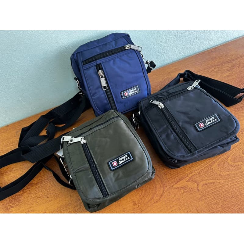 bolsa bag shoulder bag pequena com 4 bolsos - alça com regulagem