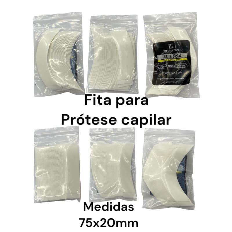 Fita Adesiva Para Peruca De Cabelo PROTESE CAPILAR,Extendida À Prova D'água Película De Renda com Linha De Fenda