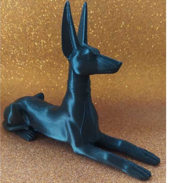 Estátua Cão-Anúbis Para Decoração