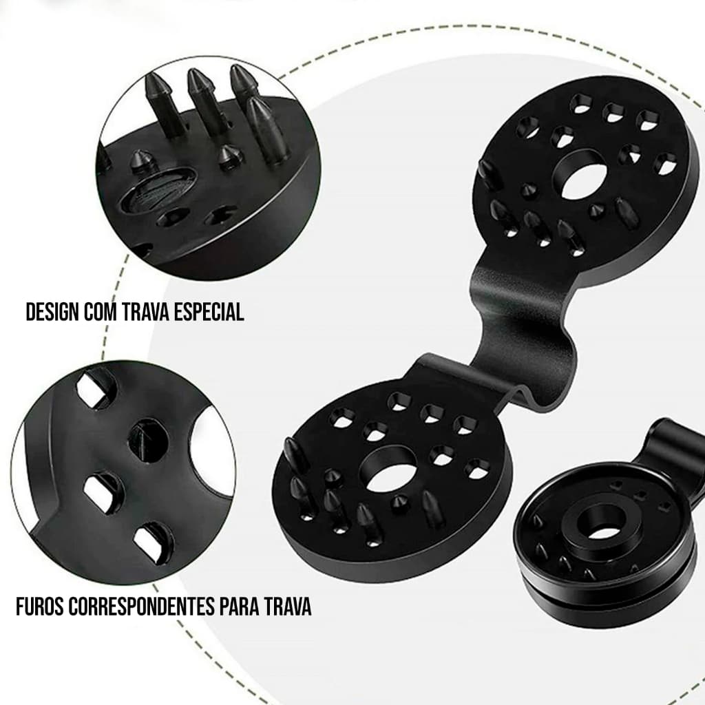 10 Clips Conector Prendedor de Rede p Lona Sombrite Fixar Tela
