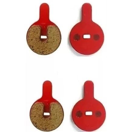 2 Pares de pastilha de freio a disco redonda