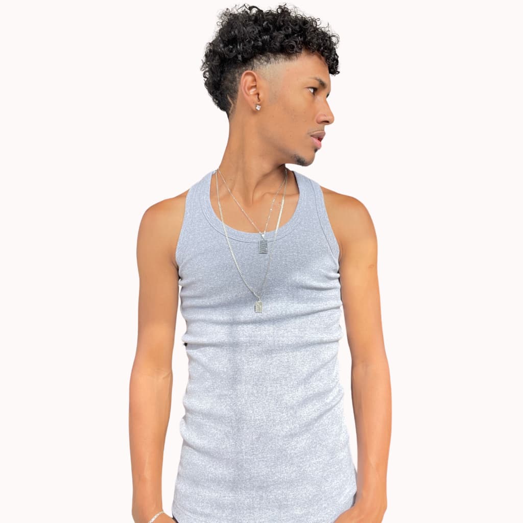 Regata Canelada Slim Masculina