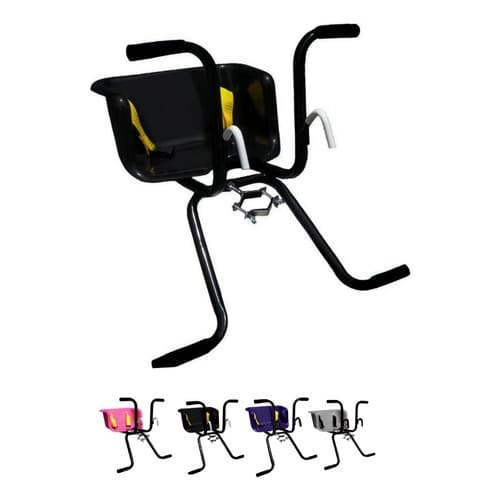 Cadeirinha Infantil Dianteira Para Crianças de até 15kg Passeio Bicicleta c/ Cinto Bike Baby