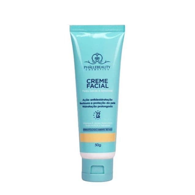 Creme Facial para Peles Secas e Sensíveis Phallebeauty