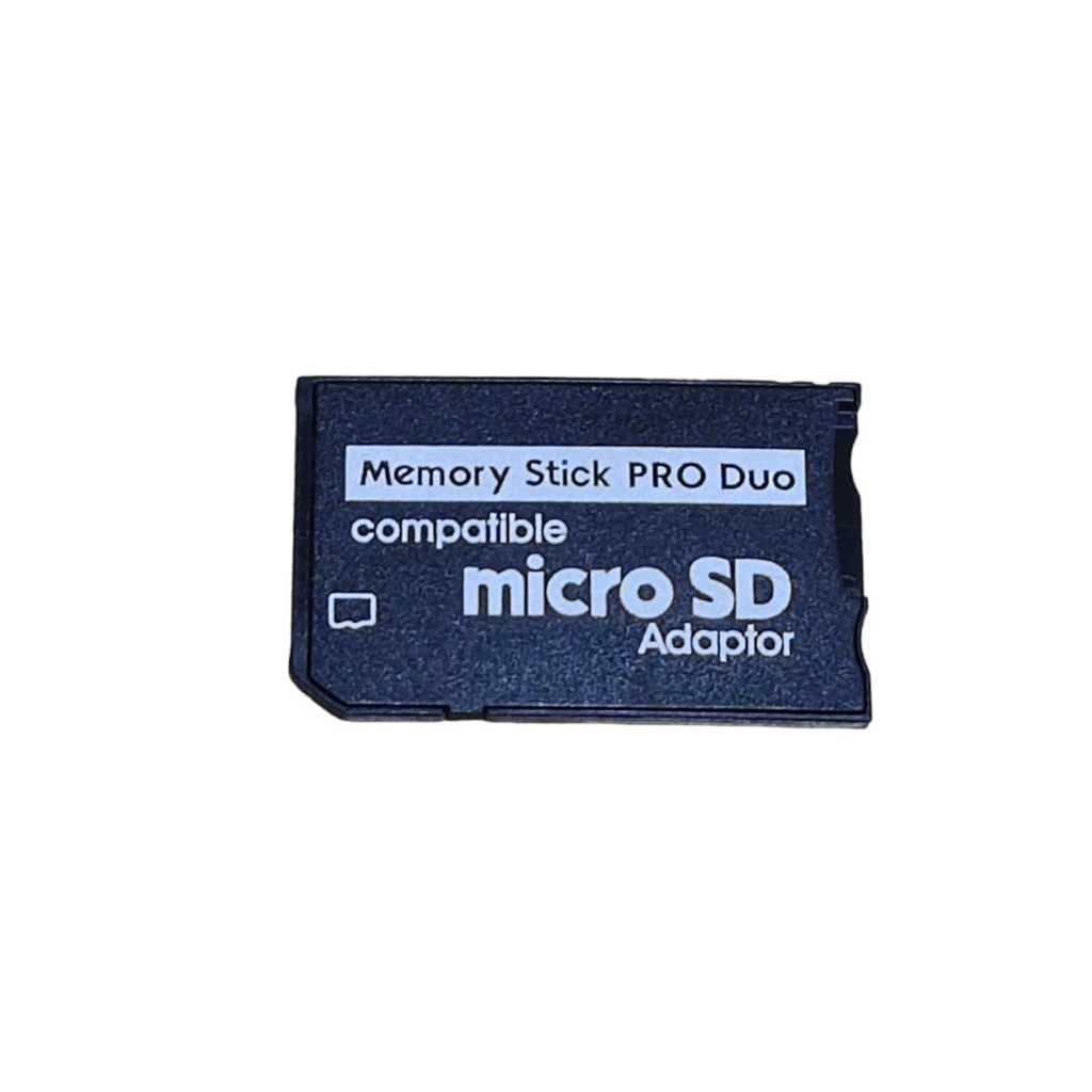 Adaptador Memory Stick Pro Duo Psp Use Cartão Micro Sd Comum
