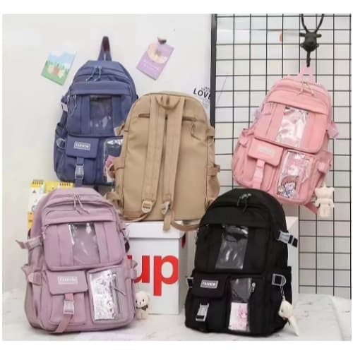 Mochila Para  Escola Ou Viagem Unissex Versátil