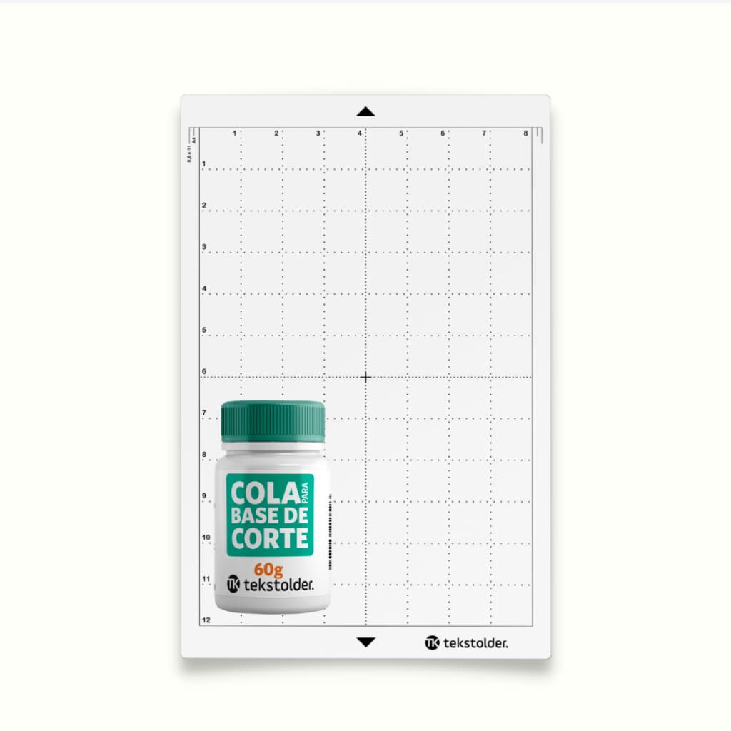 Kit com 01 Base de corte para Silhouette 20x30 + Super cola 60g