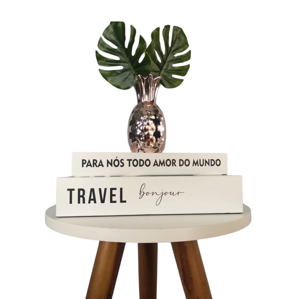 Vaso Decorativo com Costela de Adão, Decoração, Home Decor Rose Gold 27cm