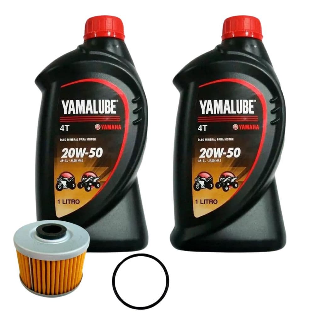 Kit Troca Oleo Yamalub 20w50 Teneré/xtz/fazer 250 + Filtro