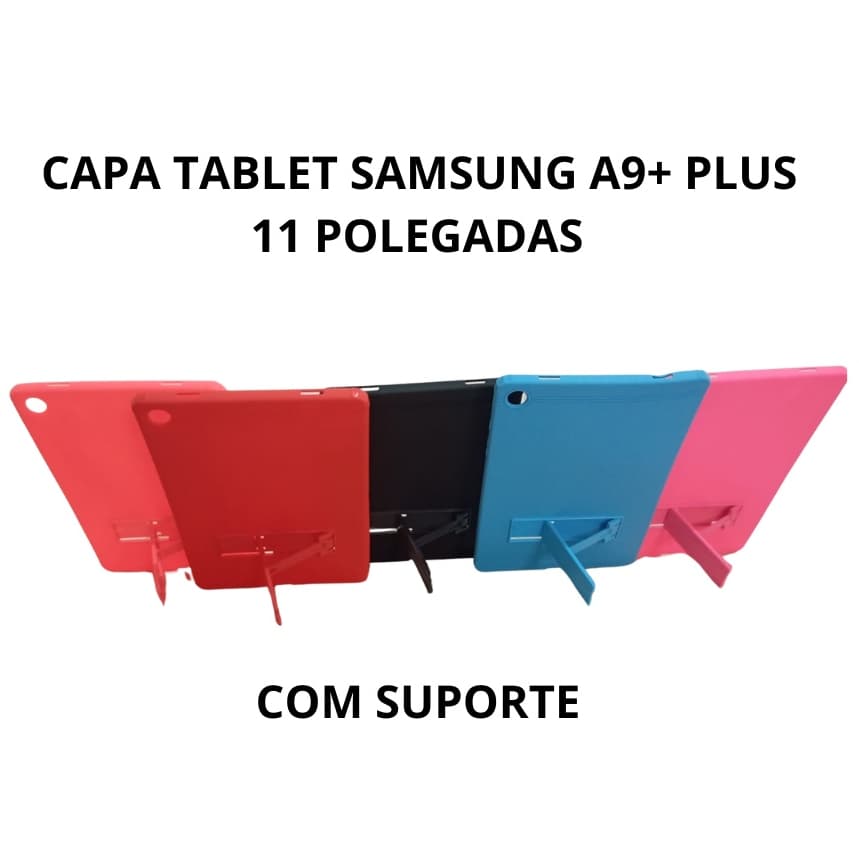 Capa Com Suporte Compatível Para Samsung Tab A9 + Plus 11pol