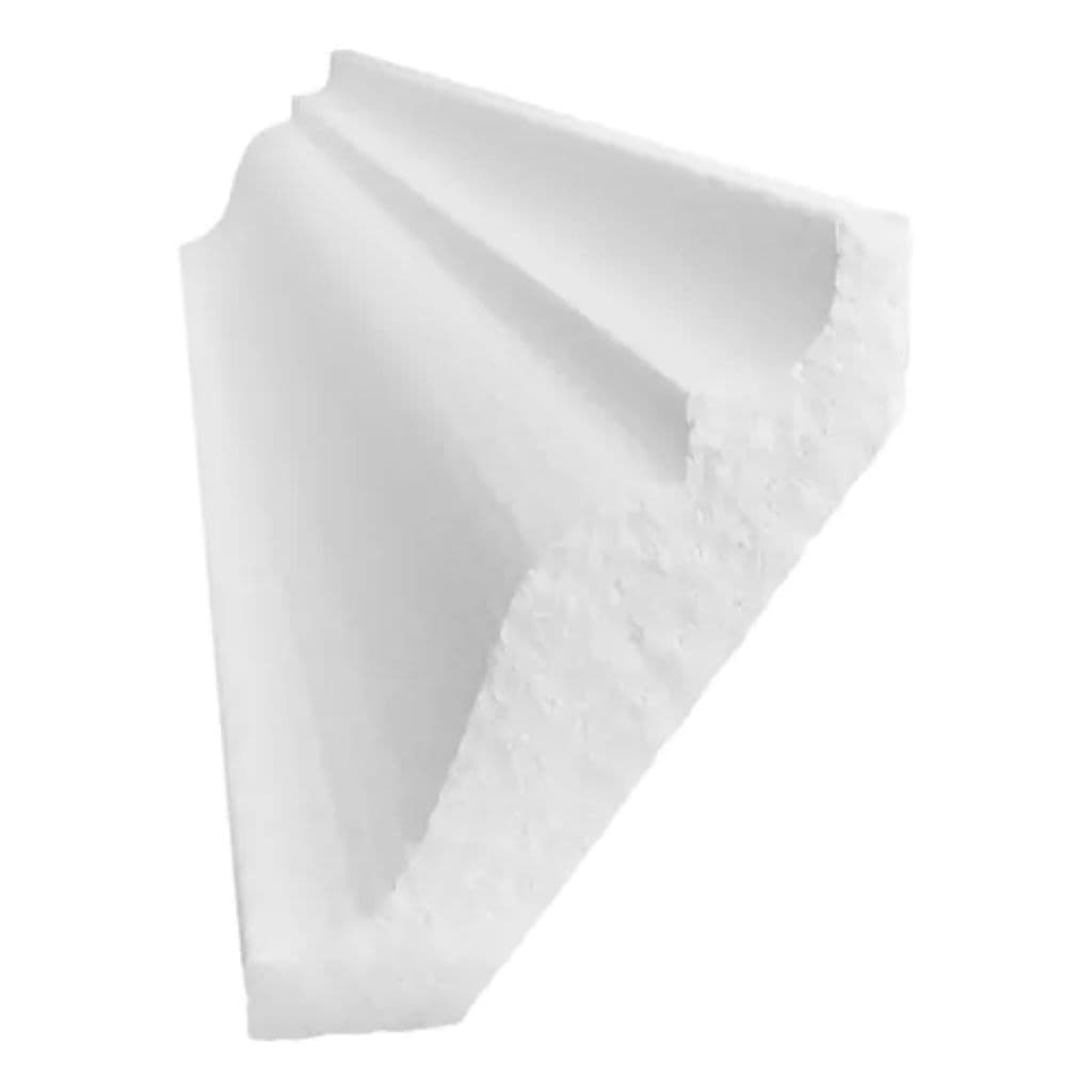 Moldura Roda Teto Decoração Isopor 7 cm Kit com 30 metros - HH 7