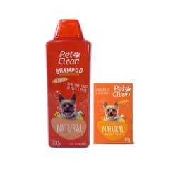 Kit petclean shampoo + sabonete