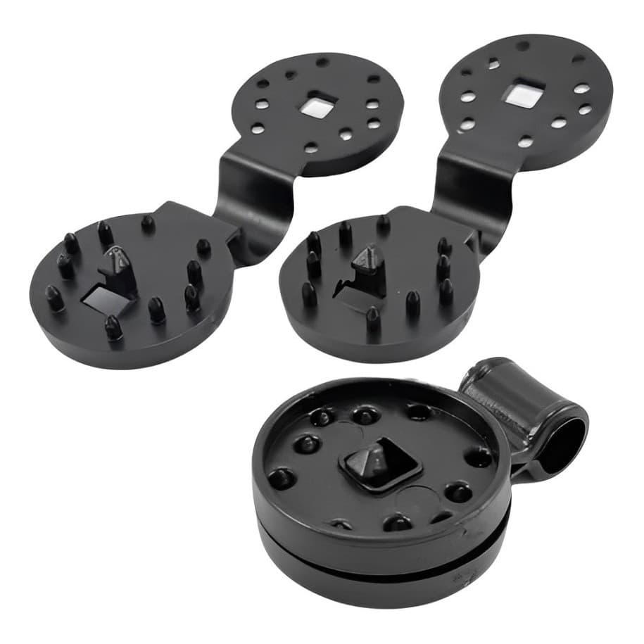 Kit 50 Clipes De Plástico, Agroclips Fixação De Sombrites ou Telas