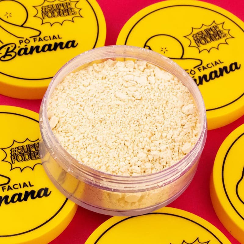 Pó Facial Banana Super Poderes 15g