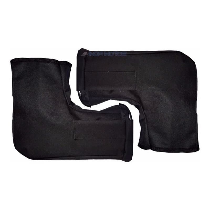 luva de guidão impermeável e térmica/polaina de guidão de moto protetor ideal para dias frios e quentes