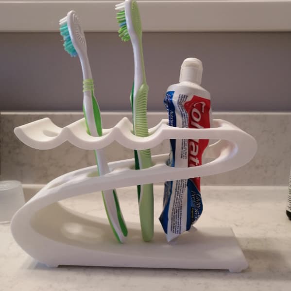 Suporte para Escova de Dentes para três Escovas