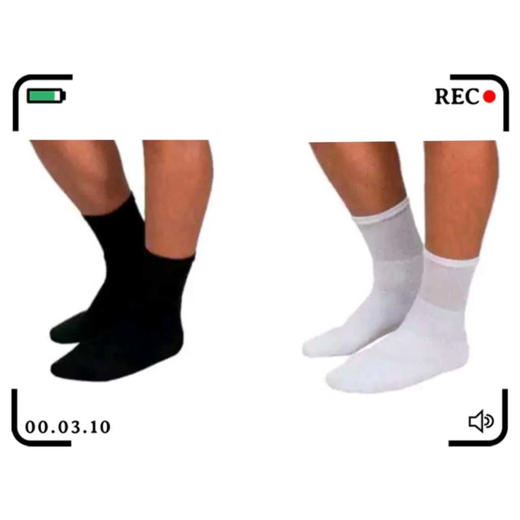 Kit 3 a até 12 Pares de Meias Masculino/Feminino Cano Alto Sport. * ENVIO EM ATÉ 24 HORAS*