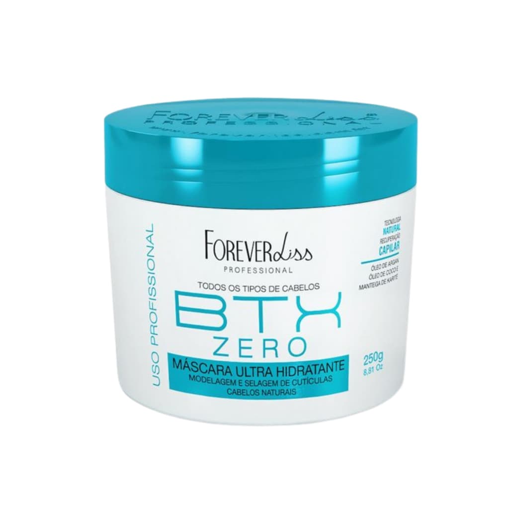 Máscara Forever Liss Volume Zero 250g redução de Volume e Frizz