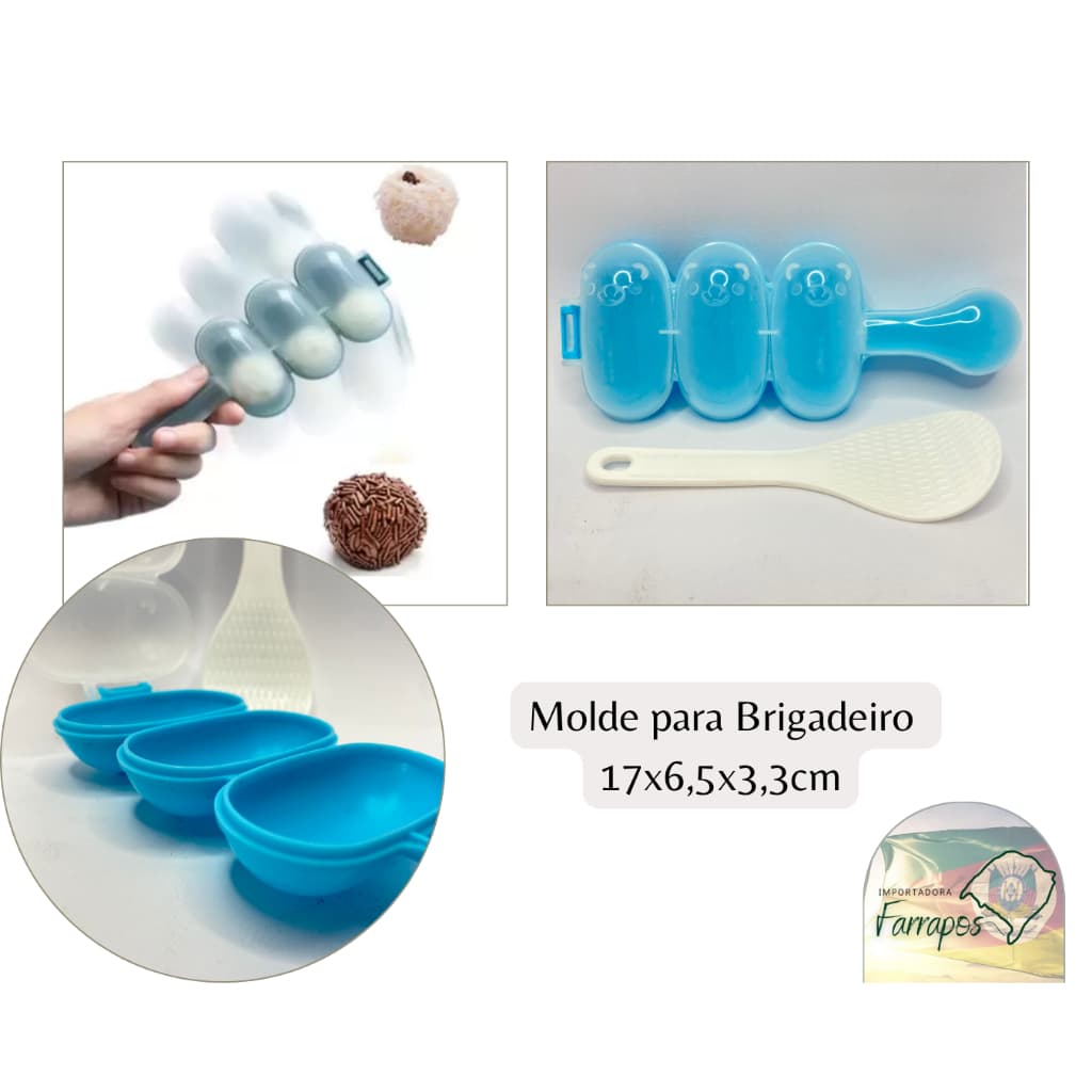 Molde Boleador para Brigadeiro com colher