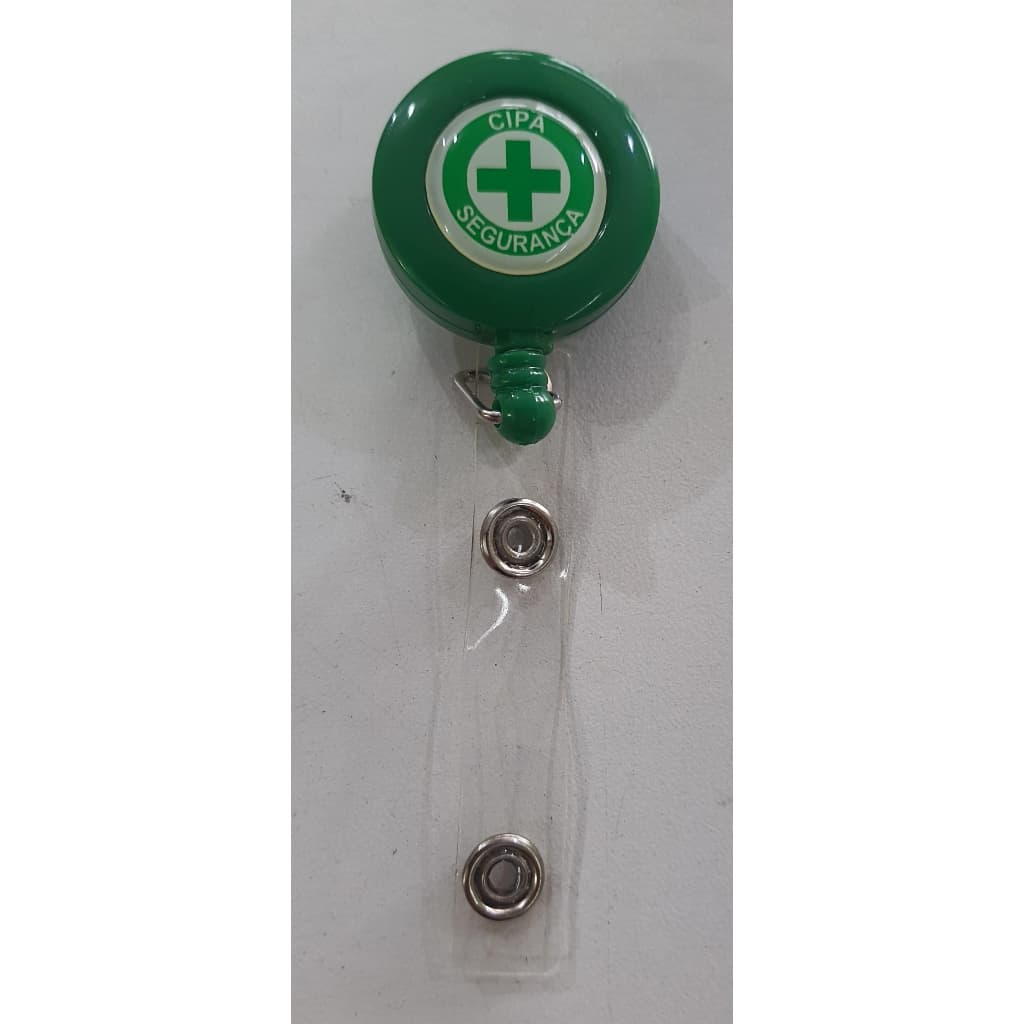 Porta Crachá Roller Clips, modelo CIPA