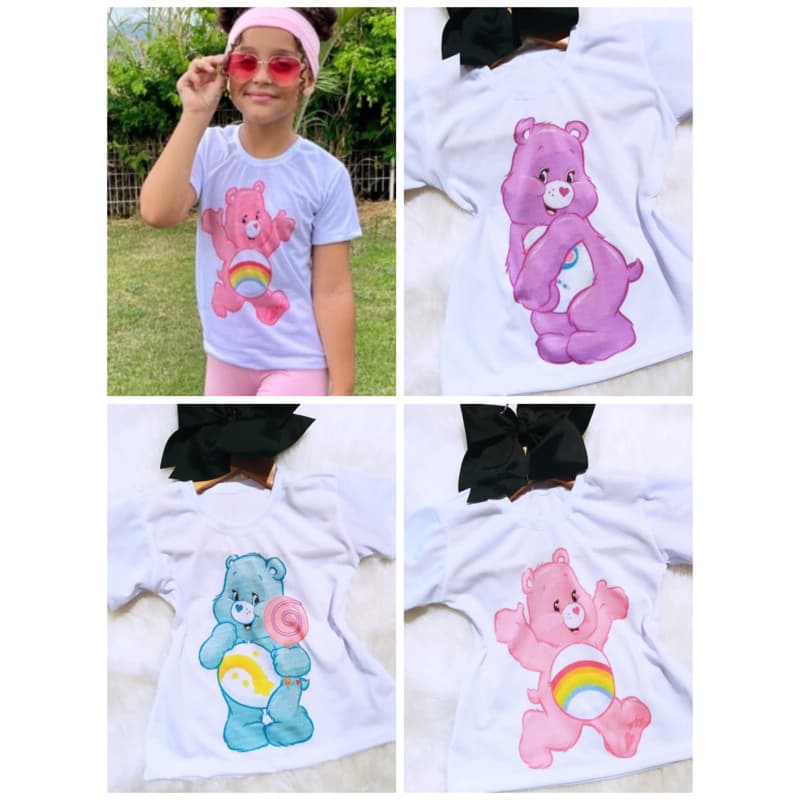 Kit de 3 blusas temáticas