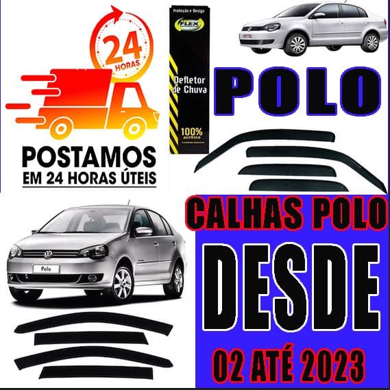 CALHA DE CHUVA: POLO (2002 ADIANTE) | NIVUS (2020 ADIANTE)