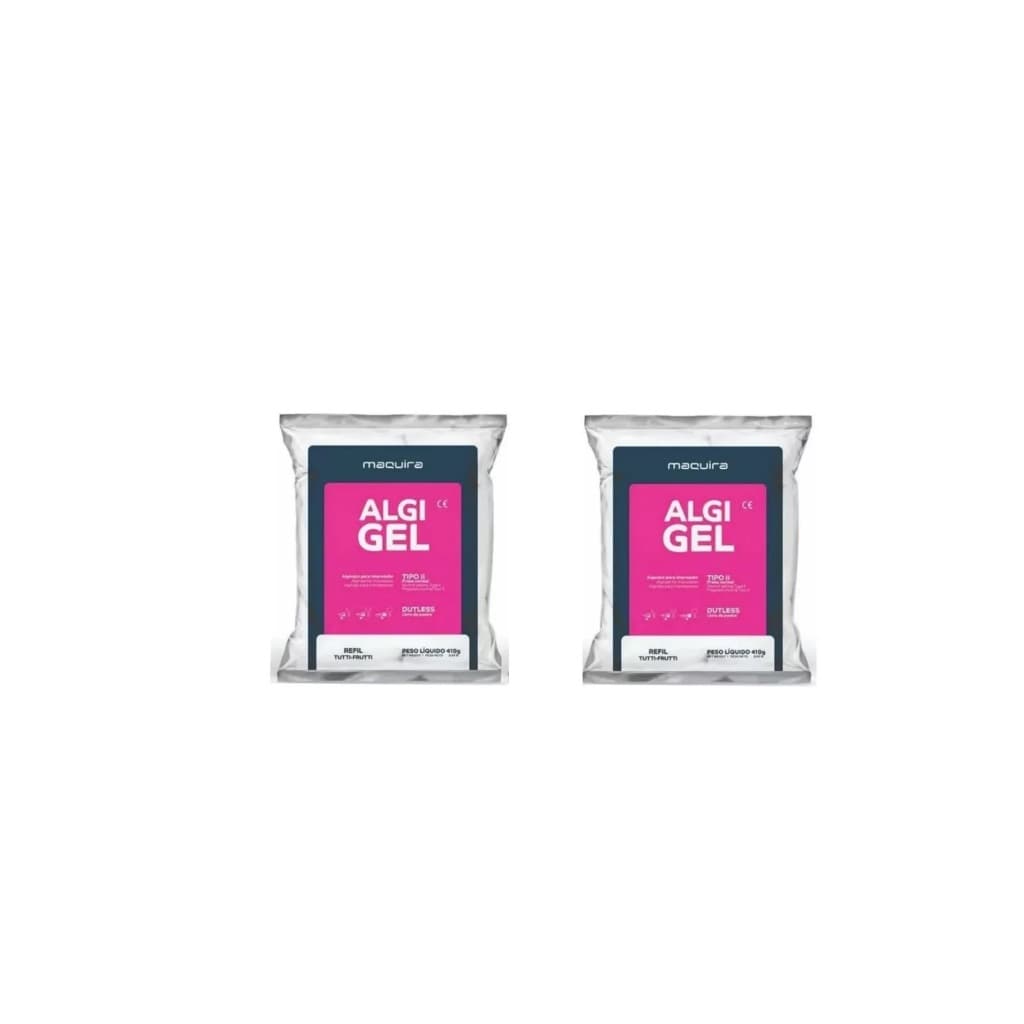 02 Alginato Algi-gel Tipo Il - Maquira Embalagem Com 410g