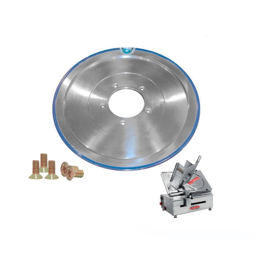 Lamina Para Fatiador De Frios Bermar 300 - Gerbelli - Disco 300mm