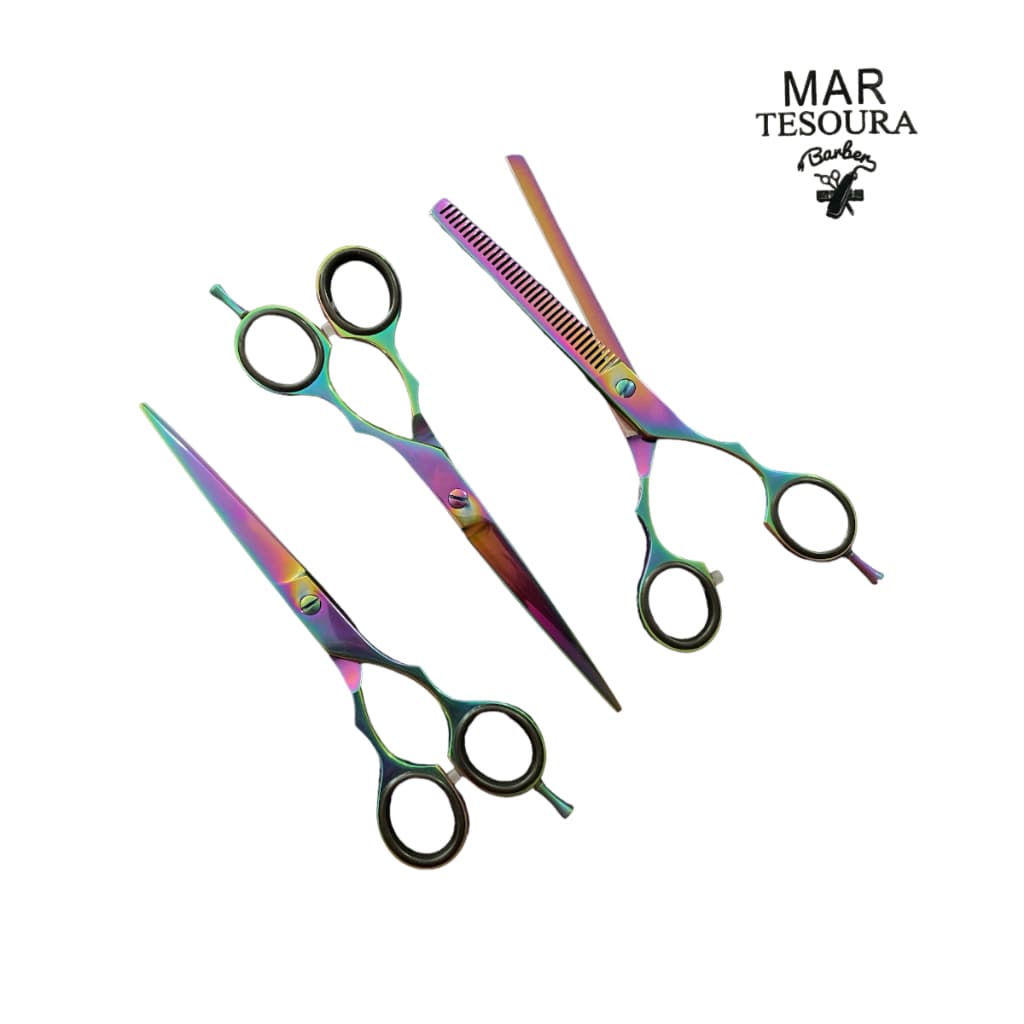 Tesoura Profissional 6.5 Polegadas de Cortar Cabelo para Salão de Beleza e Barbearia Furta Cor