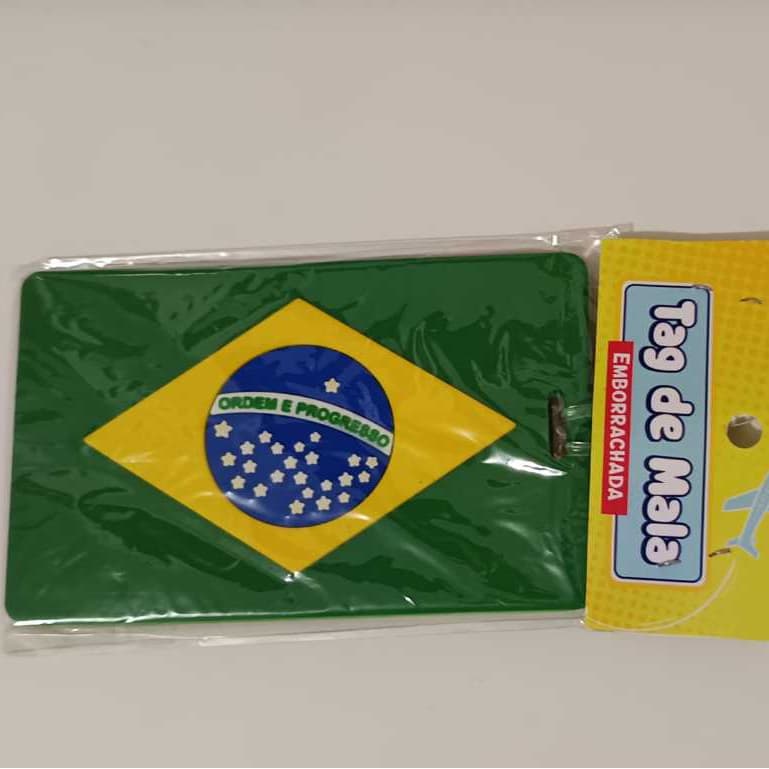 Tag identificador para bagagens, bolsas, malas e mochilas