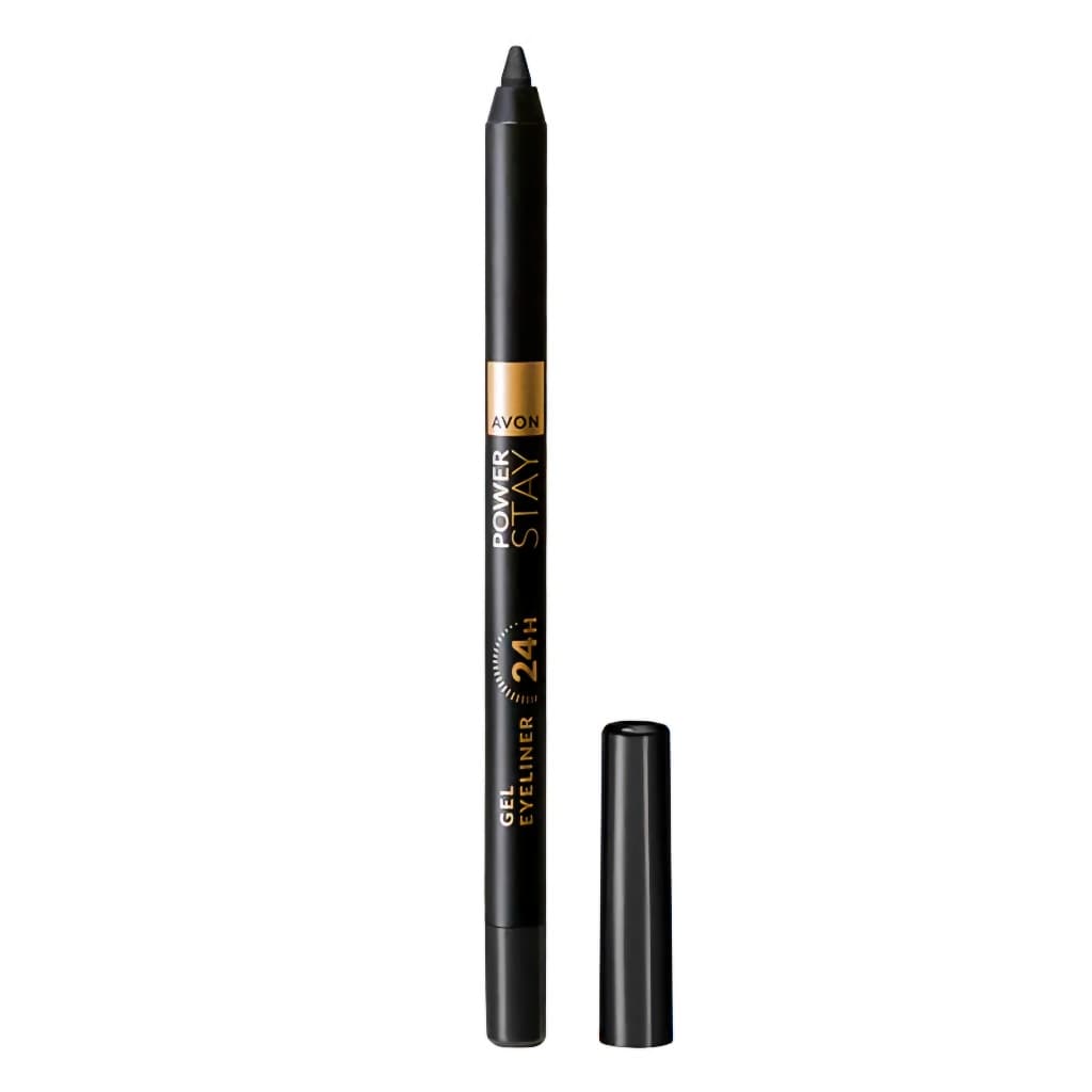 Avon Power Stay Lapis Delineador em Gel Preto Estrelar 24h