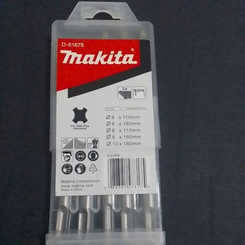 Brocas videa 5 peças Makita