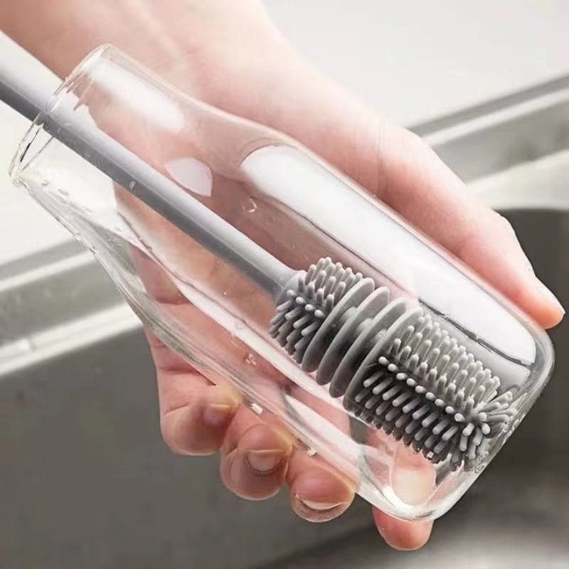 Escova Para Lavar Copo/ Garrafa/Taça/Squeeze/Mamadeira/Escova para Lavar Copos e Taças Cozinha Louça